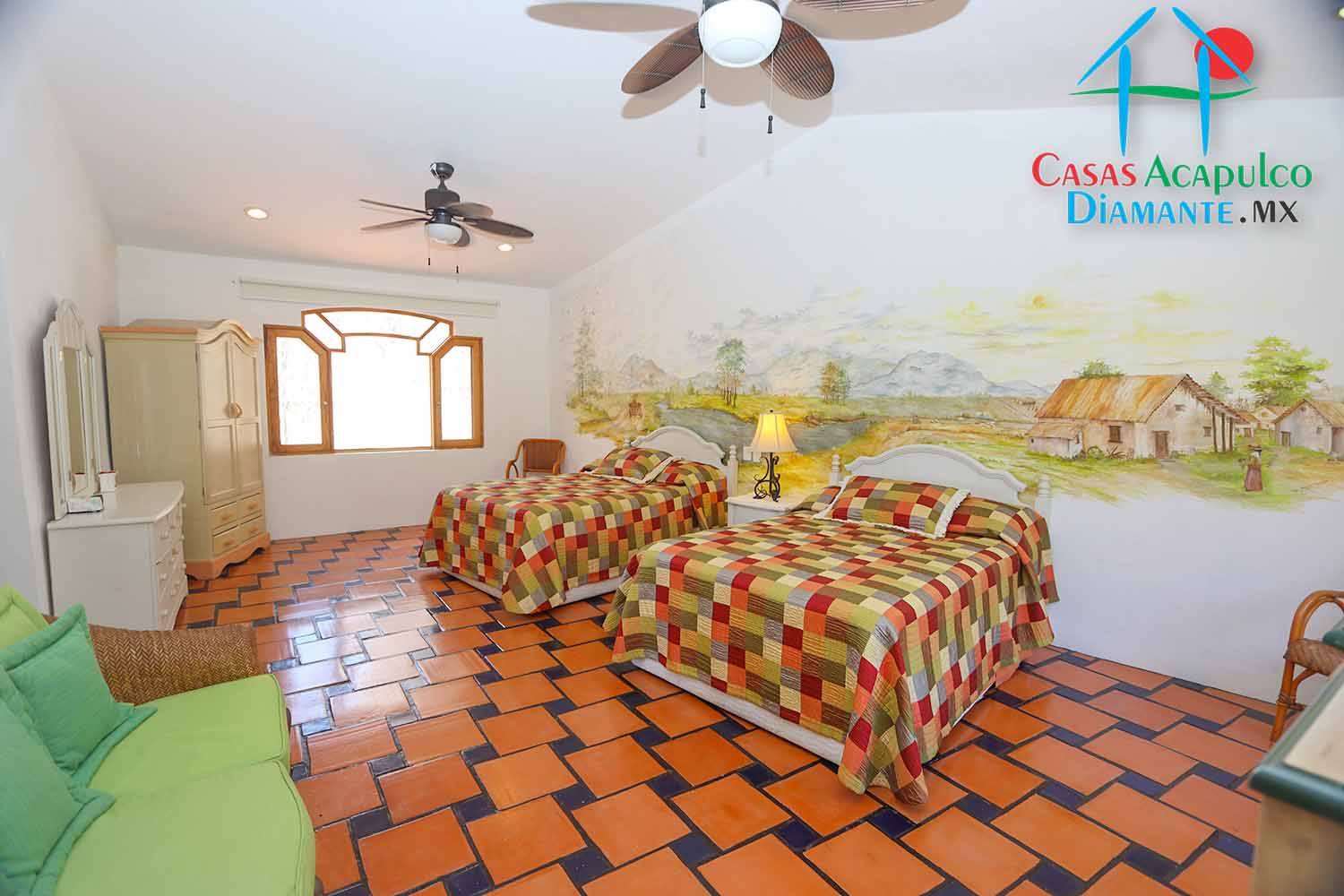 Pichilingue Villa Kairos - Recámara tres 4